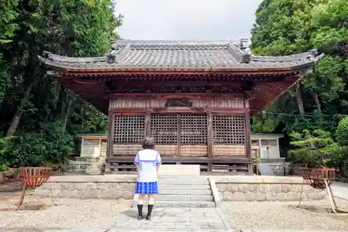 八柱社の本殿・本堂