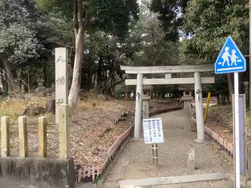 柏井八幡社の鳥居