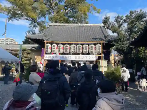 伊奴神社の初詣