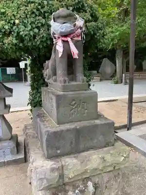 小動神社の狛犬