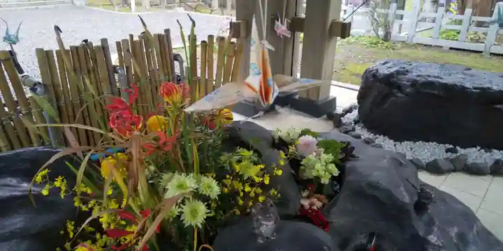 上川神社の手水舎