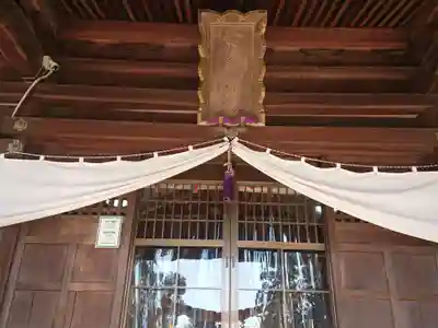 牟呂八幡宮の本殿・本堂