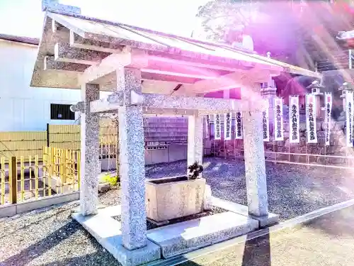 医王寺の手水舎