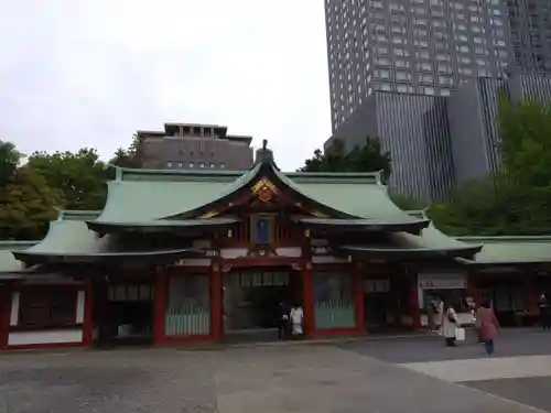 日枝神社の本殿・本堂