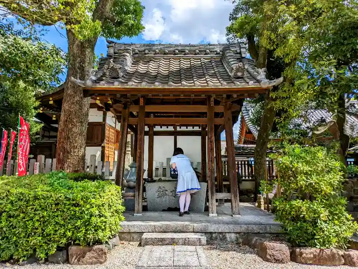 味鏡山 護國院の手水舎
