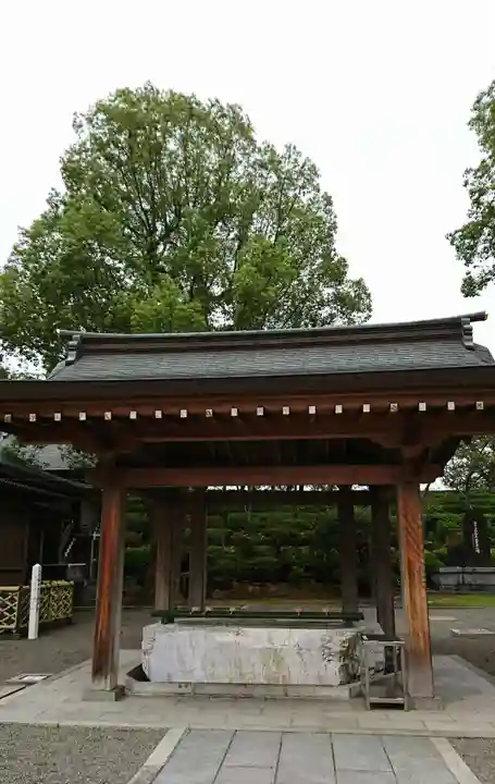 八代宮の手水舎