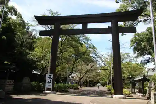 愛知縣護國神社の鳥居