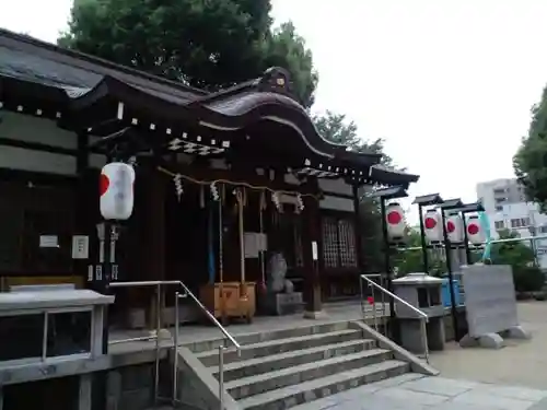 敷津松之宮　大国主神社の本殿