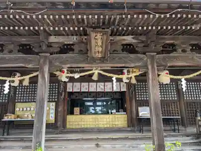 石浦神社の本殿・本堂