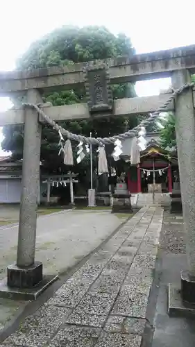 女塚神社の鳥居