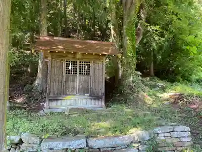 安智羅神社(松尾古城跡)の本殿・本堂