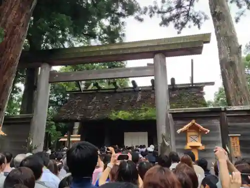 伊勢神宮外宮（豊受大神宮）の鳥居