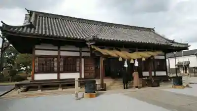 阿智神社の本殿・本堂