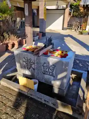 川越八幡宮の手水舎