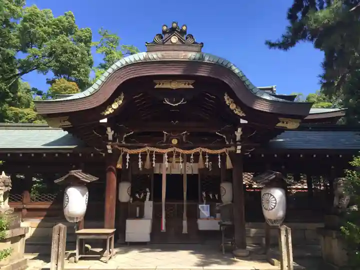 御霊神社(上御霊神社)の本殿・本堂