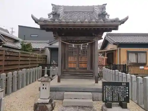 秋葉神社の本殿・本堂