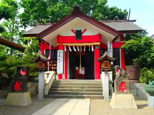 元郷氷川神社の本殿・本堂