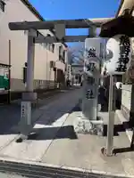 川越熊野神社の鳥居