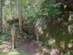 天の岩戸(飛騨一宮水無神社奥宮)の自然