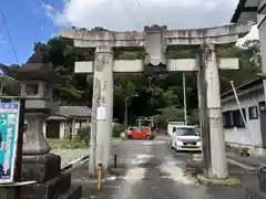 福母八幡宮の鳥居