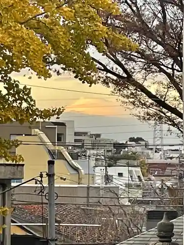 北澤八幡神社の景色