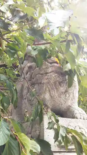 元三島神社の狛犬