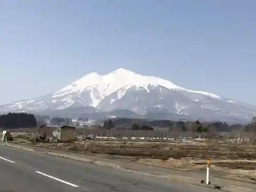 岩木山神社の景色