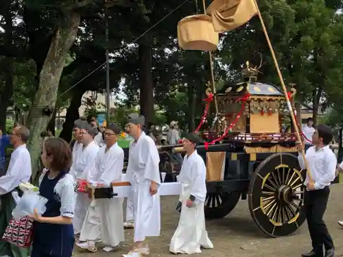山名神社のお祭り
