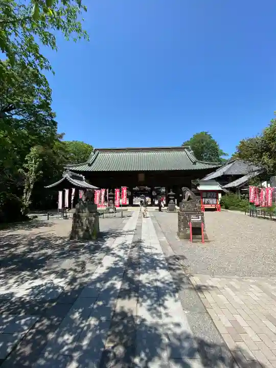 妻沼聖天山歓喜院の山門・神門