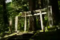 加蘇山神社の鳥居