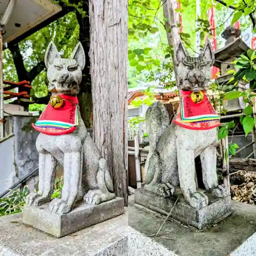 王子稲荷神社の狛犬