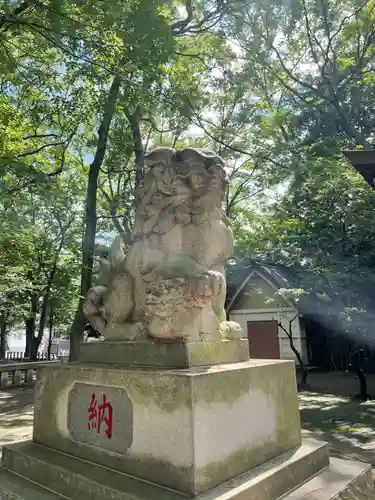 碑文谷八幡宮の狛犬