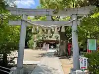 新田神社の鳥居