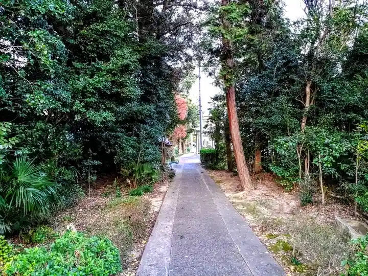 八幡神社(坂部八幡神社)の周辺