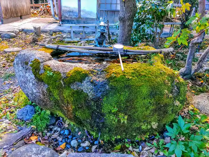 永張寺の手水舎
