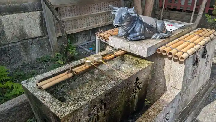 菅原院天満宮神社の手水舎