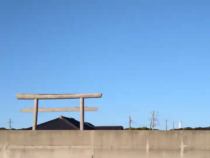 道路衢神の鳥居