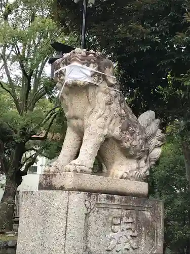 平塚八幡宮の狛犬