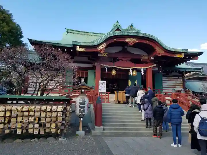 亀戸天神社の本殿・本堂