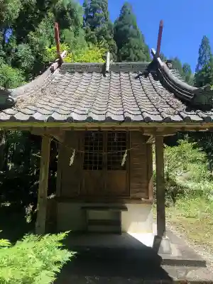 白水阿蘇神社の末社・摂社