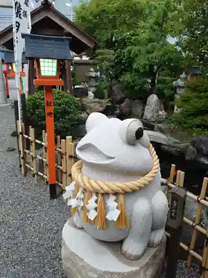 尾張猿田彦神社の狛犬