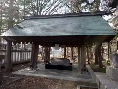 岩見澤神社の手水舎
