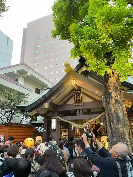 三吉神社のお祭り