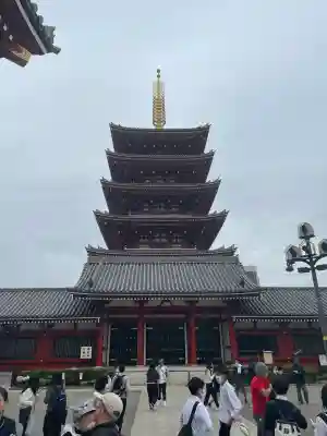 浅草寺の塔