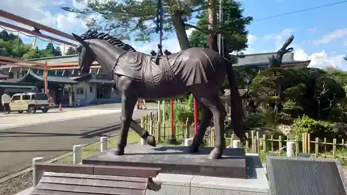 竹駒神社の狛犬