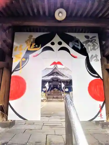 福島八幡宮の山門