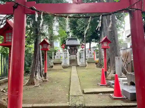 須黒稲荷神社の鳥居