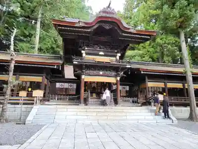 諏訪大社下社秋宮の本殿・本堂