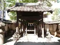 若宮八幡社の本殿