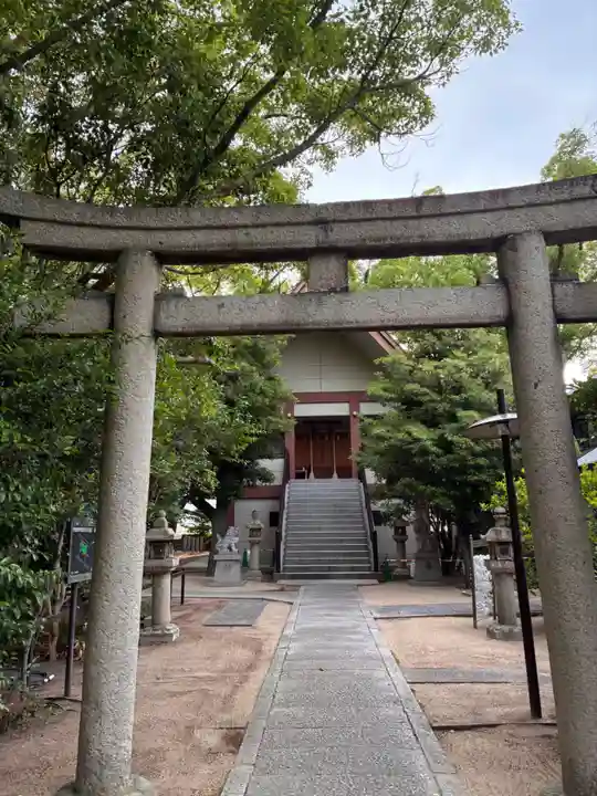 岡太神社の鳥居